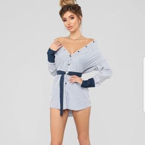 NWT Fashion Nova Shirt Dress Tunic